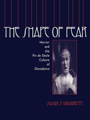 cover image of The Shape of Fear